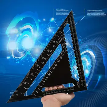 12inch Trikampis, Liniuotė Medienos apdirbimo Aikštėje Išdėstymas Matuoklis Matavimo Įrankis