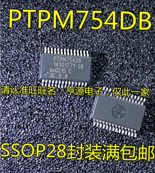 5vnt originalus naujas PTPM754 PTPM754DB SSOP28 Circuit, IC Chip Microcontrol IC Mikroschemoje