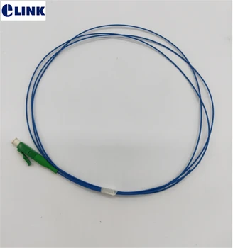 LC/APC optinio pluošto cw SM 0,9 mm 1mtr 1.5 mtr 2.0 mtr mėlyno laido žalioji jungtis LC APC IL 0.2 dB nemokamas pristatymas ELINK 100vnt
