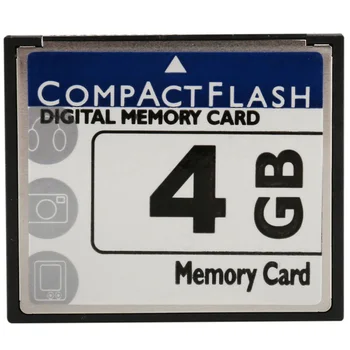 Profesinės 4GB Compact Flash Atminties Kortelė(Balta ir Mėlyna)
