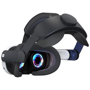 Reguliuojamas VR Pakeitimo Elito Galvos Dirželis Pagerinti Komfortą VR Akinių Lankelis didesnę Paramą Meta Quest 3 VR Priedai