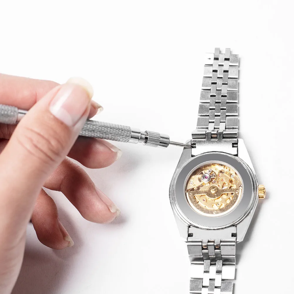 168pcs Watchmaker Remonto Įrankių Rinkinys Žiūrėti Atidarytuvas Valiklis Atveju Atsuktuvas Laikrodis0