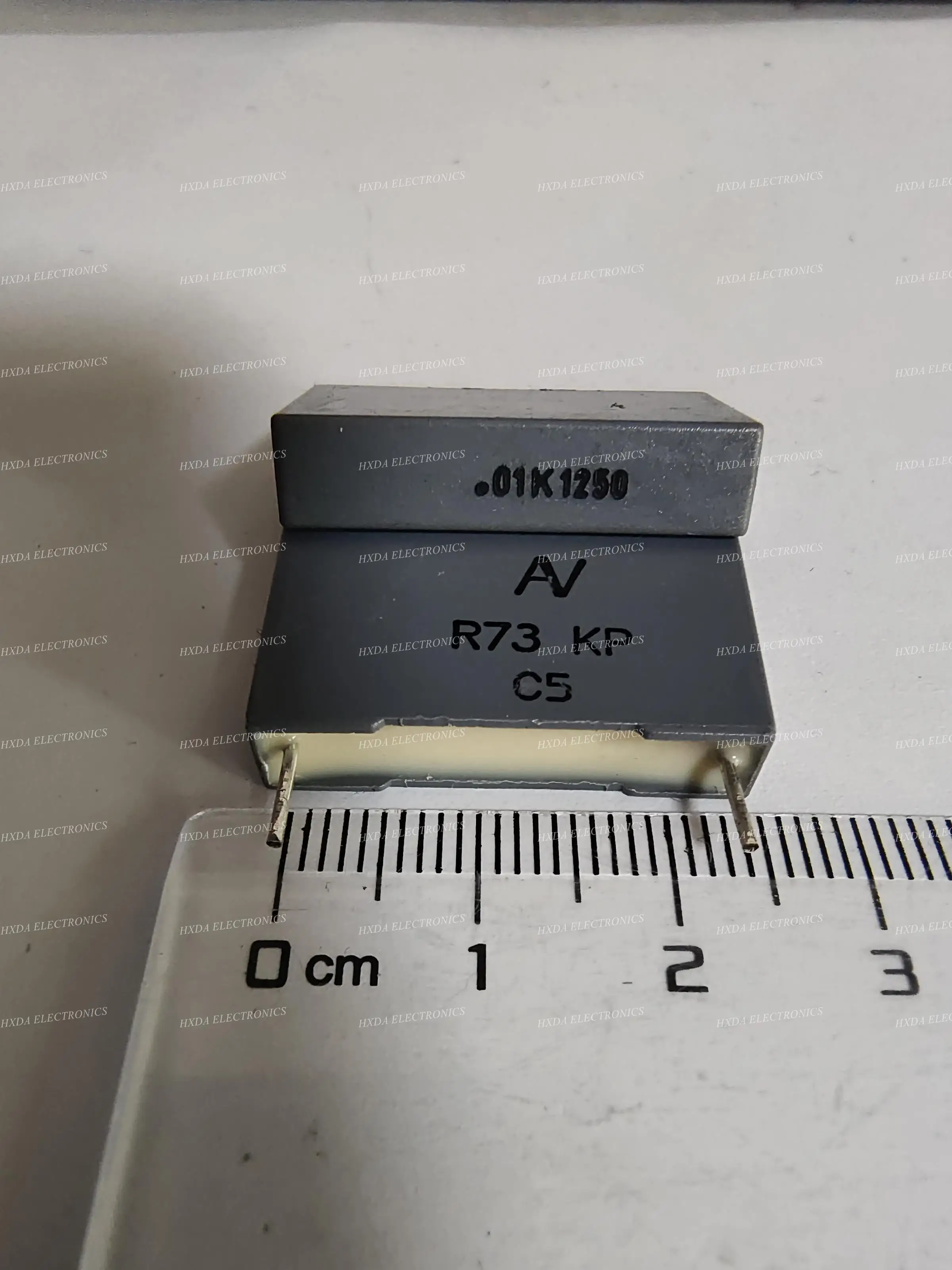 5VNT R73 KP .01K1250 0.01 UF 10NF 103 1250V P=22.5 mm Kondensatorius0