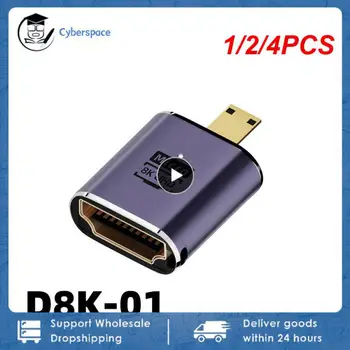 1/2/4PCS Laipsnį U-formos Mini lyčių USB3 Adapteris.2 Tipas-c Adapter USB Vyrų ir Moterų Pratęsimo USB C Konverteris 2.1 V 8K