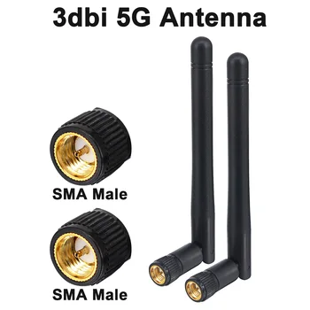 2VNT/daug 5 ghz 3dBi 5g WiFi Antenos Antenos SMA Male Adapter wireless router 11cm