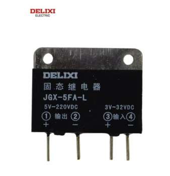 DELIXI Mini Pin PCB plokštės DC-DC/DC-AC JGX-5FA-L/JGX-5F-L (Solid State Relay DC Kontrolės DC/AC SSR 5A
