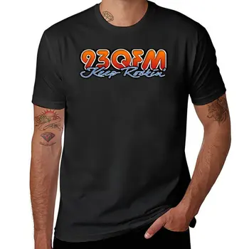 Naujas 93 QFM Radijo T-Shirt vasarą viršuje nauja redakcija marškinėliai plius dydis viršūnes mens grafinis t-shirts anime