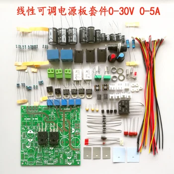 Reguliuojamas maitinimo šaltinis 0-30 V 0-5A mokymosi eksperimento power board įtampos reguliatorius nuolatinės srovės power board kit