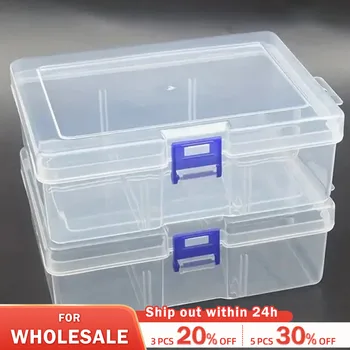 Skaidrios Plastikinės Sandėliavimo Dėžės Papuošalai Aparatūros Priedai Smulkių Daiktų 