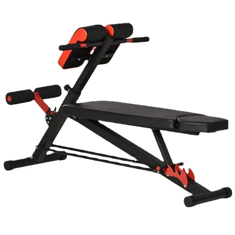 Daugiafunkcinis svoris suolas gimnastikos įranga hantelio mokymo reguliuojamas svoris suolas namų sporto fitneso romos kėdė0