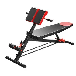 Daugiafunkcinis svoris suolas gimnastikos įranga hantelio mokymo reguliuojamas svoris suolas namų sporto fitneso romos kėdė5