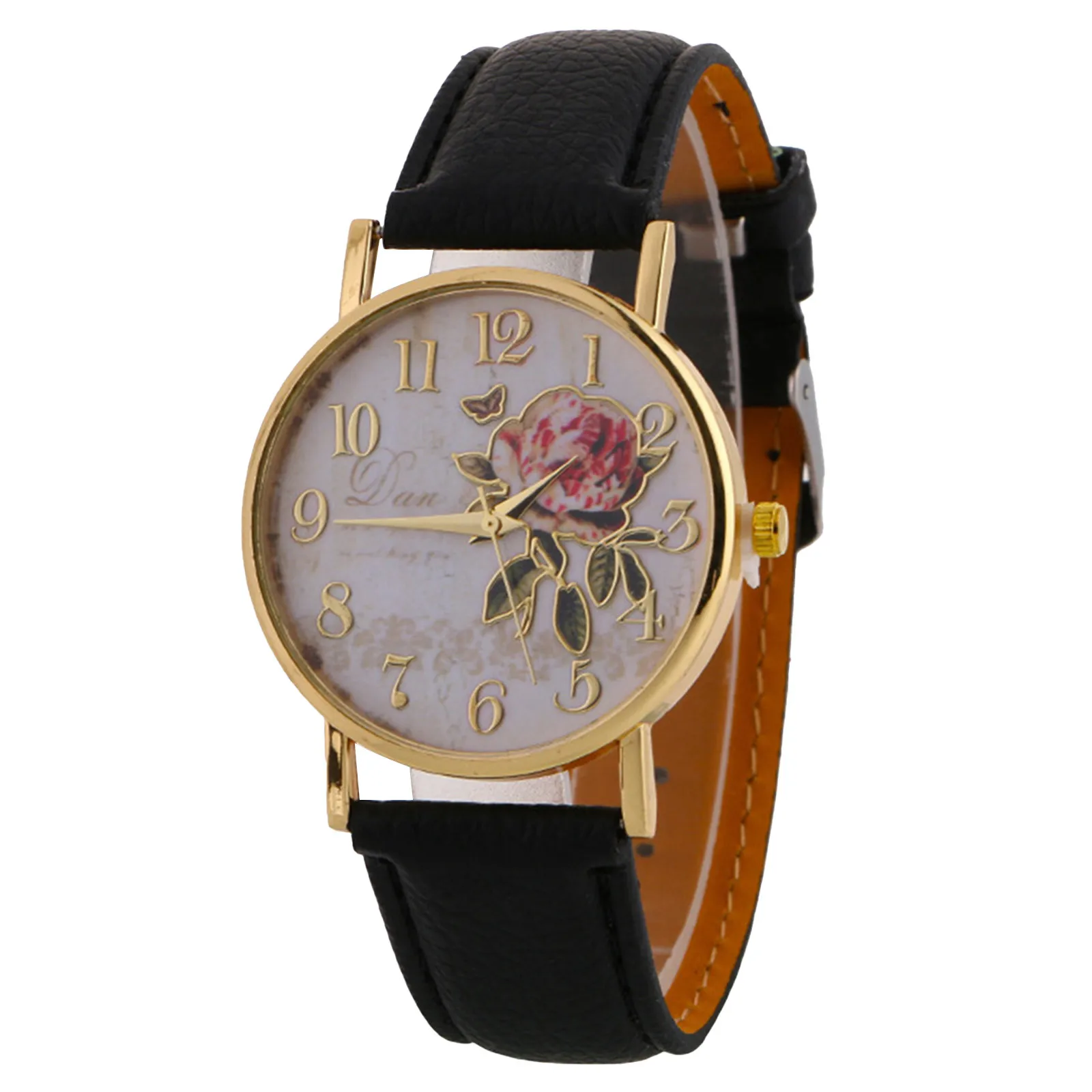 Moteriški Laikrodžiai Rose Dizaino Laikrodžių Mados Žiūrėti Kostiumas Vyrams Ir Moterims, Dovanų Atsitiktinis Odos Diržas Laikrodžiai Kūrybos Marmuro4